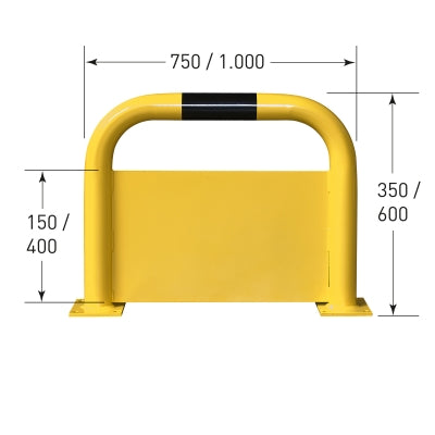 Arceau de protection anti-encastrement