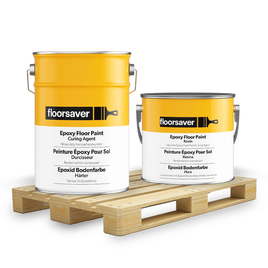 Peinture Époxy pour Sol - Palette de 20 × 5 L - Gris