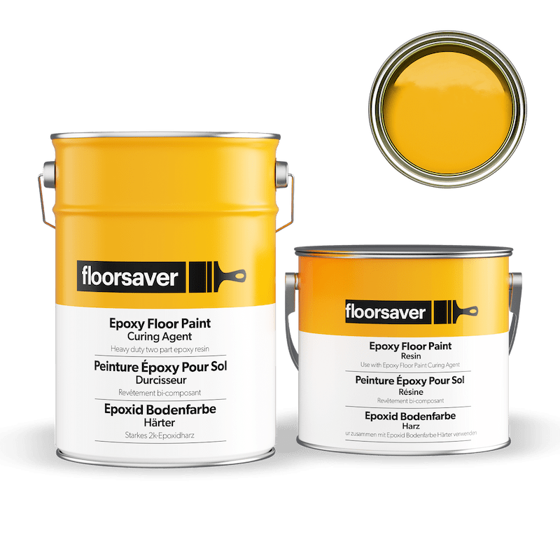 Image de Peinture Époxy Pour Sol jaune