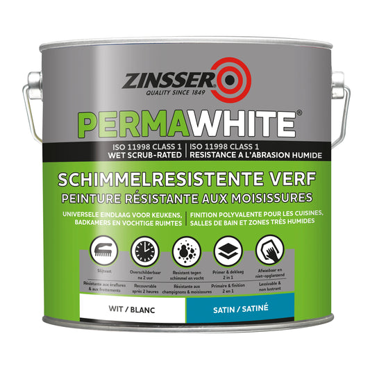 Zinsser Permawhite Satin - 1L